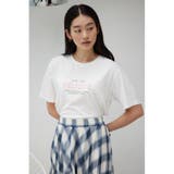 ソフトタッチロゴTシャツ | AZUL BY MOUSSY | 詳細画像2 