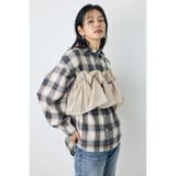 L/BEG1 | ギャザーフリルキャミソールビスチェ | AZUL BY MOUSSY