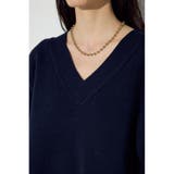 スウェットライクVネックニット | AZUL BY MOUSSY | 詳細画像25 
