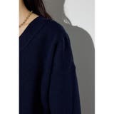 スウェットライクVネックニット | AZUL BY MOUSSY | 詳細画像26 