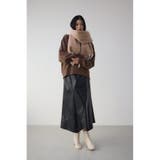 マルチデザインフラッフィーロングマフラー | AZUL BY MOUSSY | 詳細画像8 