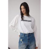 スタッズロゴロングスリーブTシャツ | AZUL BY MOUSSY | 詳細画像3 