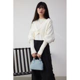 デニムミニダブルジッパーバッグ | AZUL BY MOUSSY | 詳細画像1 
