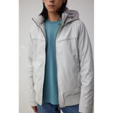 GRY | B-HEATライアン合皮中綿ブルゾン | AZUL BY MOUSSY