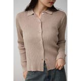 L/BEG1 | ポロエリラメニット | AZUL BY MOUSSY