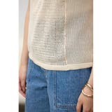 メッシュコンビニットタンク | AZUL BY MOUSSY | 詳細画像11