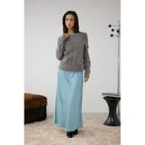 VENUSナローサテンスカート | AZUL BY MOUSSY | 詳細画像25 