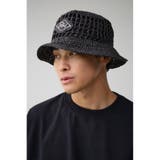 BLK | カギ編ミバケットハット | AZUL BY MOUSSY