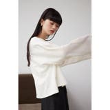 メッシュスリーブTシャツ | AZUL BY MOUSSY | 詳細画像1 