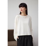 メッシュスリーブTシャツ | AZUL BY MOUSSY | 詳細画像2 