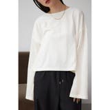 O/WHT1 | メッシュスリーブTシャツ | AZUL BY MOUSSY