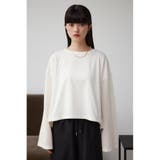 メッシュスリーブTシャツ | AZUL BY MOUSSY | 詳細画像4 