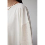 メッシュスリーブTシャツ | AZUL BY MOUSSY | 詳細画像8 