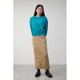 FAUX SUEDE SLIT SKIRT | AZUL BY MOUSSY | 詳細画像13 