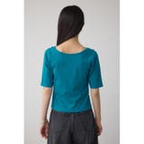 デザインネックショートTシャツ | AZUL BY MOUSSY | 詳細画像36 