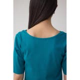 デザインネックショートTシャツ | AZUL BY MOUSSY | 詳細画像37
