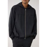 BLK | ジョーゼットフーディーブルゾン | AZUL BY MOUSSY