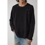 BLK | ショルダーボタンニットトップス | AZUL BY MOUSSY