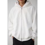 WHT | B-HEAT フェイクファーフーディーブルゾン | AZUL BY MOUSSY