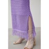 MESH CROCHET COMBI SKIRT | AZUL BY MOUSSY | 詳細画像20 