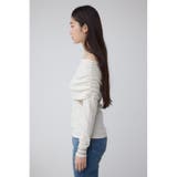 オフショルダーロングスリーブカットトップス | AZUL BY MOUSSY | 詳細画像6 