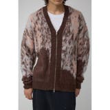 起毛総柄カーディガン | AZUL BY MOUSSY | 詳細画像14