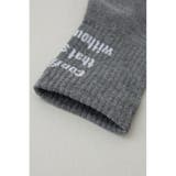 メッセージミドルソックス | AZUL BY MOUSSY | 詳細画像16