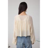 ボリュームギャザーショートボレロ | AZUL BY MOUSSY | 詳細画像7