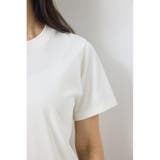 プレミアムコットンベーシック半袖Tシャツ | AZUL BY MOUSSY | 詳細画像10 