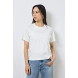 プレミアムコットンベーシック半袖Tシャツ | AZUL BY MOUSSY | 詳細画像4 