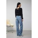 デザインジャガードニットトップス | AZUL BY MOUSSY | 詳細画像14