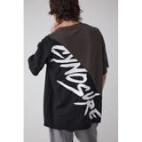 柄BLK5 | 異素材スウィッチングラフィックTEE | AZUL BY MOUSSY