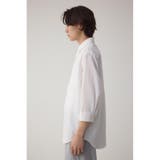 テックリネン7分袖シャツ | AZUL BY MOUSSY | 詳細画像6