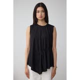 C/T冷感アシメギャザートップス | AZUL BY MOUSSY | 詳細画像5 