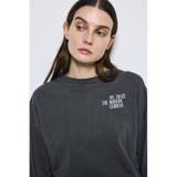 ワンポイントロゴロングTシャツ | AZUL BY MOUSSY | 詳細画像12 