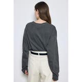 ワンポイントロゴロングTシャツ | AZUL BY MOUSSY | 詳細画像16 