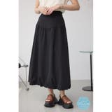 BLK | C/T撥水バルーンギャザースカート | AZUL BY MOUSSY