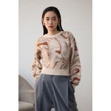 マーブルクロップドジャガードニット | AZUL BY MOUSSY | 詳細画像13
