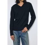 ヘビーワッフルVネックトップス | AZUL BY MOUSSY | 詳細画像16 