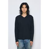ヘビーワッフルVネックトップス | AZUL BY MOUSSY | 詳細画像18 