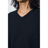 ヘビーワッフルVネックトップス | AZUL BY MOUSSY | 詳細画像21 