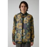 シアー総柄長袖シャツ | AZUL BY MOUSSY | 詳細画像15
