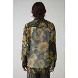 シアー総柄長袖シャツ | AZUL BY MOUSSY | 詳細画像17