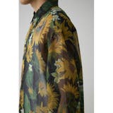 シアー総柄長袖シャツ | AZUL BY MOUSSY | 詳細画像19