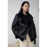 フェイクレザーB3ブルゾン | AZUL BY MOUSSY | 詳細画像2 