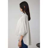 楊柳タックヘムコクーンシャツ | AZUL BY MOUSSY | 詳細画像5 
