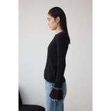 シアーコンビフレアスリーブニット | AZUL BY MOUSSY | 詳細画像5