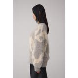 ニュアンスカウ柄Vネックニットトップス | AZUL BY MOUSSY | 詳細画像27 