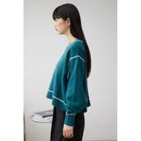 スウェットライクニットプルオーバー | AZUL BY MOUSSY | 詳細画像17 