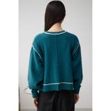 スウェットライクニットプルオーバー | AZUL BY MOUSSY | 詳細画像18 